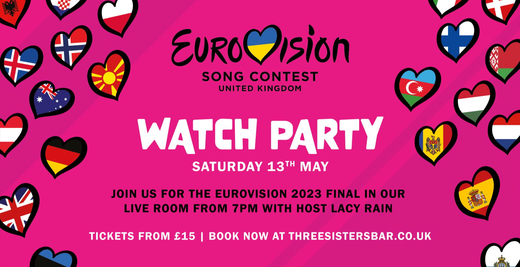 Eurovision 2023 Watch Party – SOLD OUT