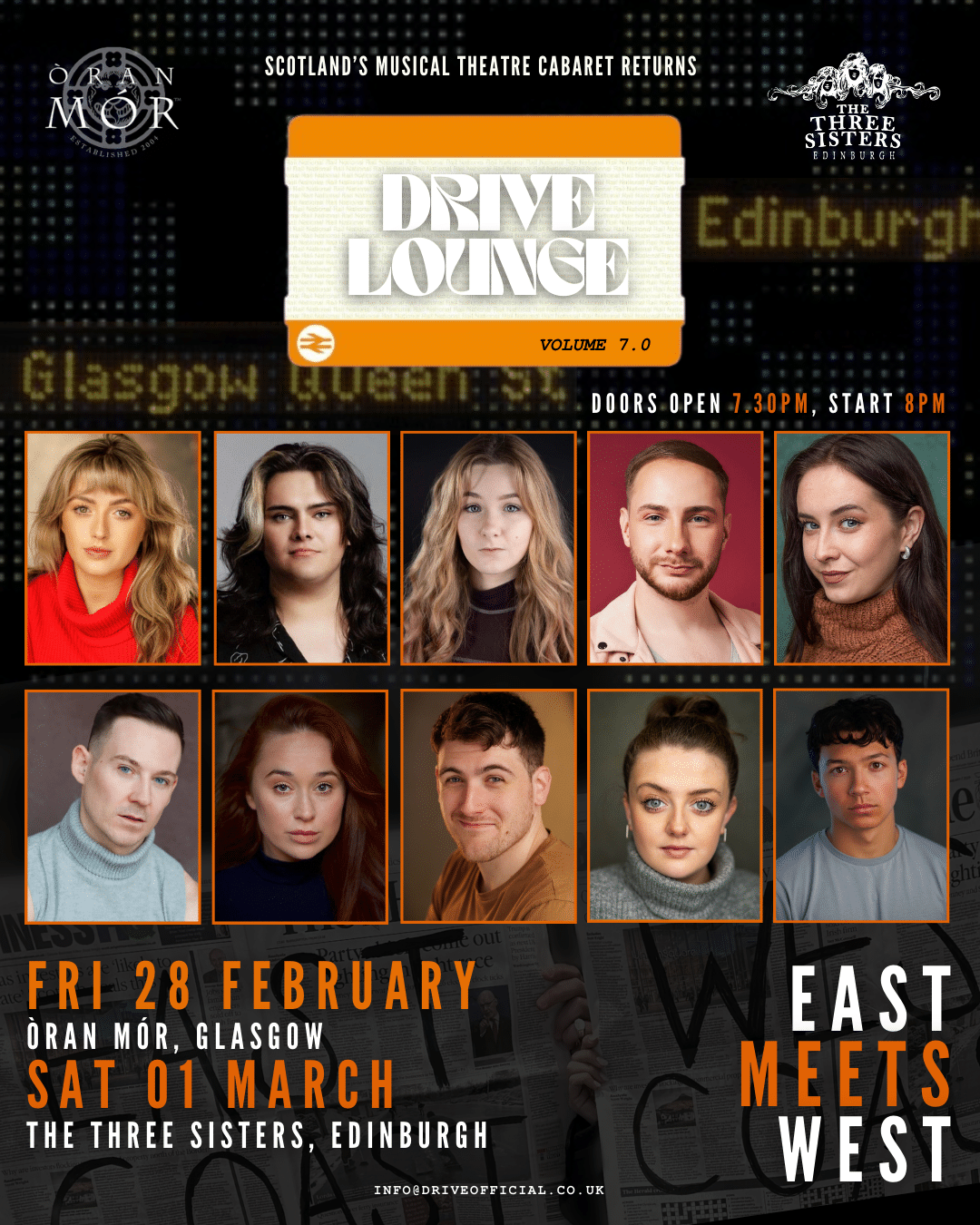 DRIVE LOUNGE VOL.7: East Meets West